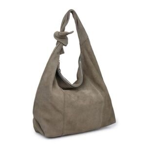 Moda Luxe Emma Genuine Suede Hobo Bag